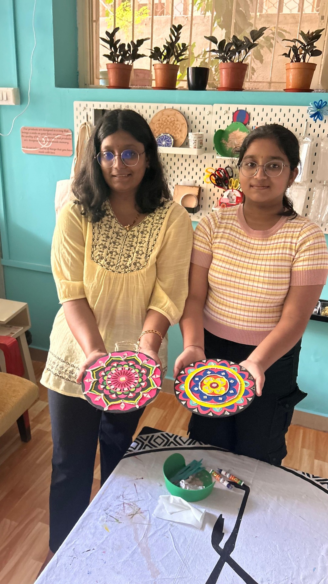 Turning Clay and Mirrors into Your Own Little Masterpiece