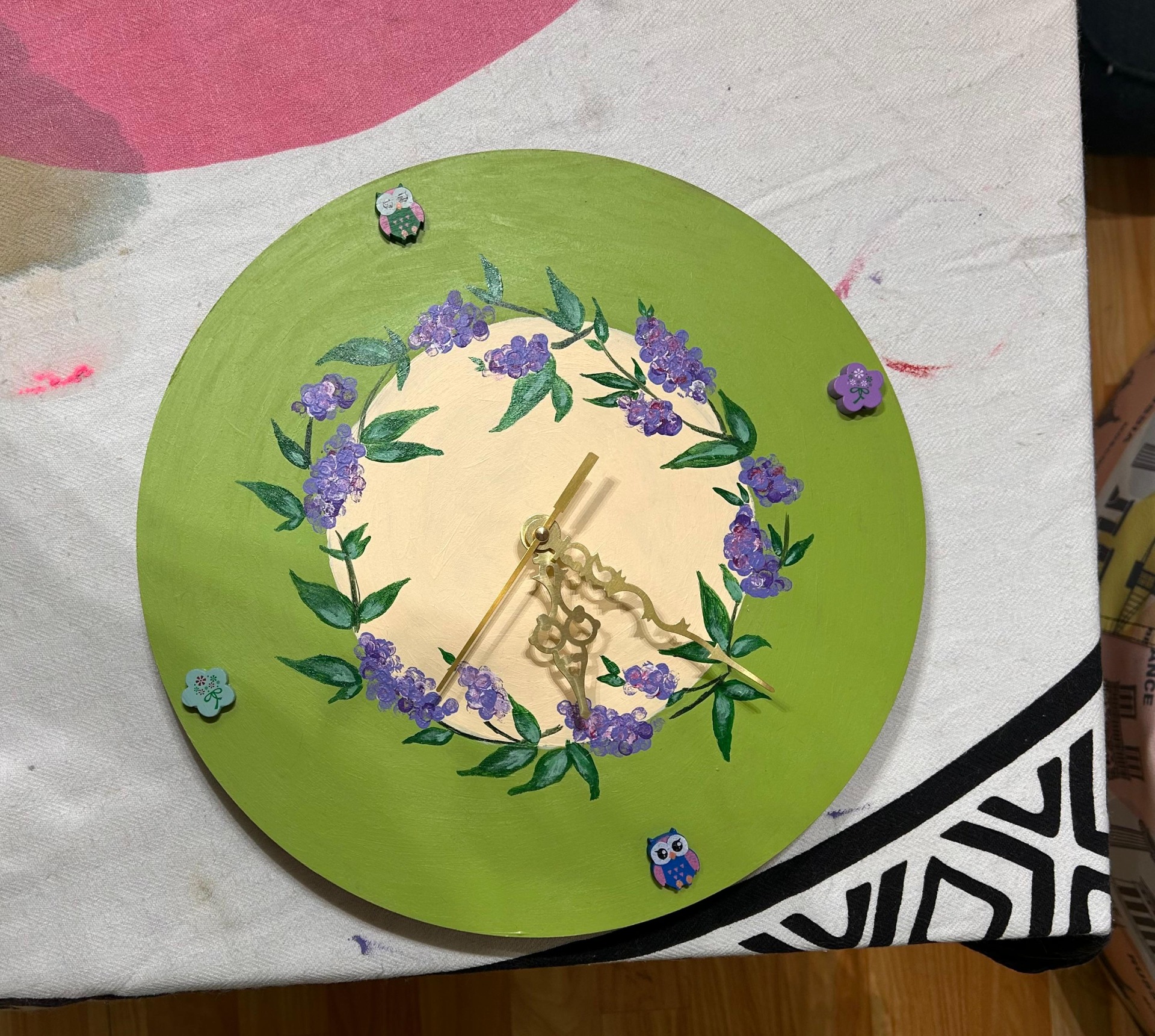 Painting your clock? This is where the magic happens