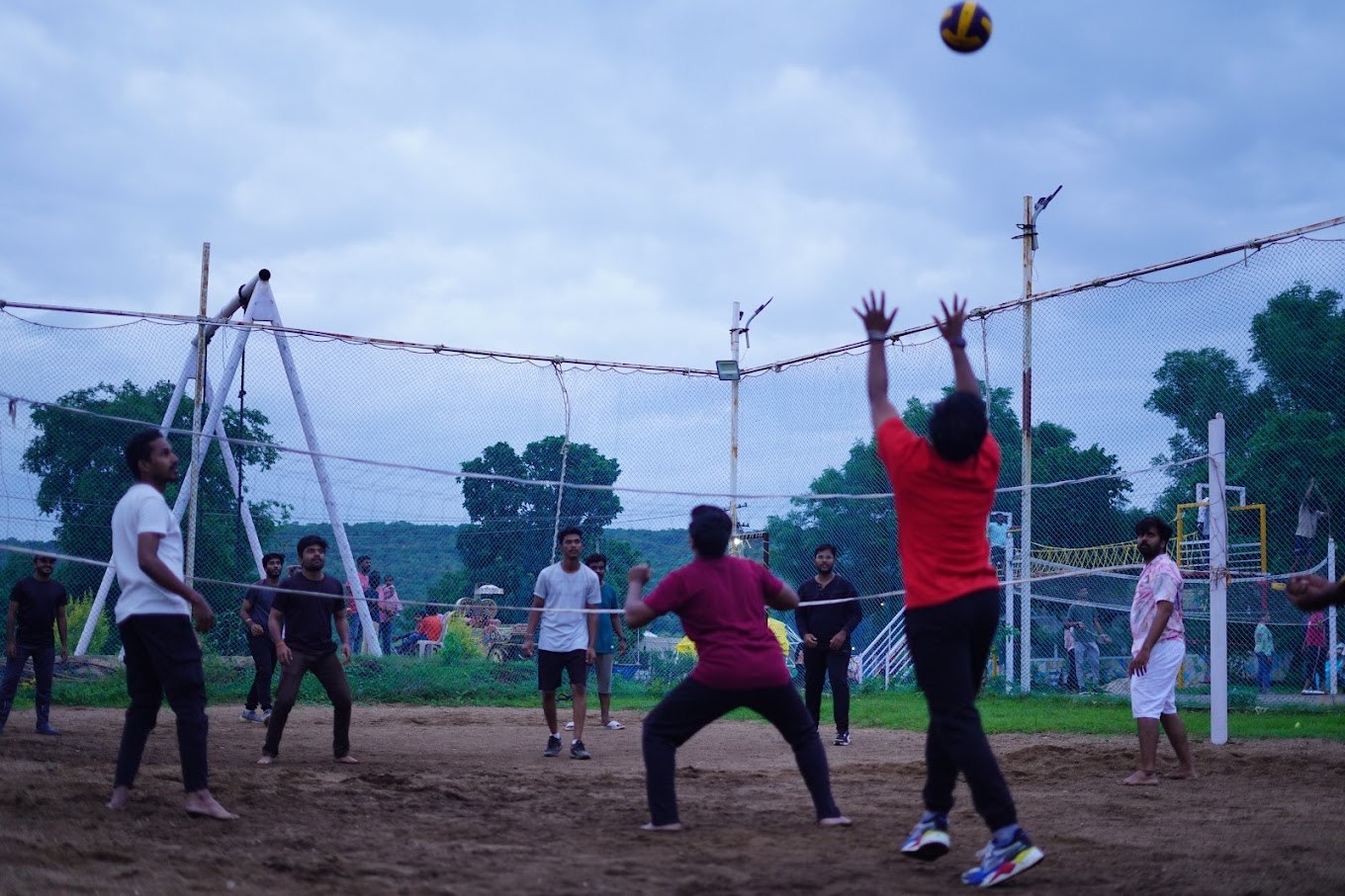 Trekking, games, and getting lost in the golden hour