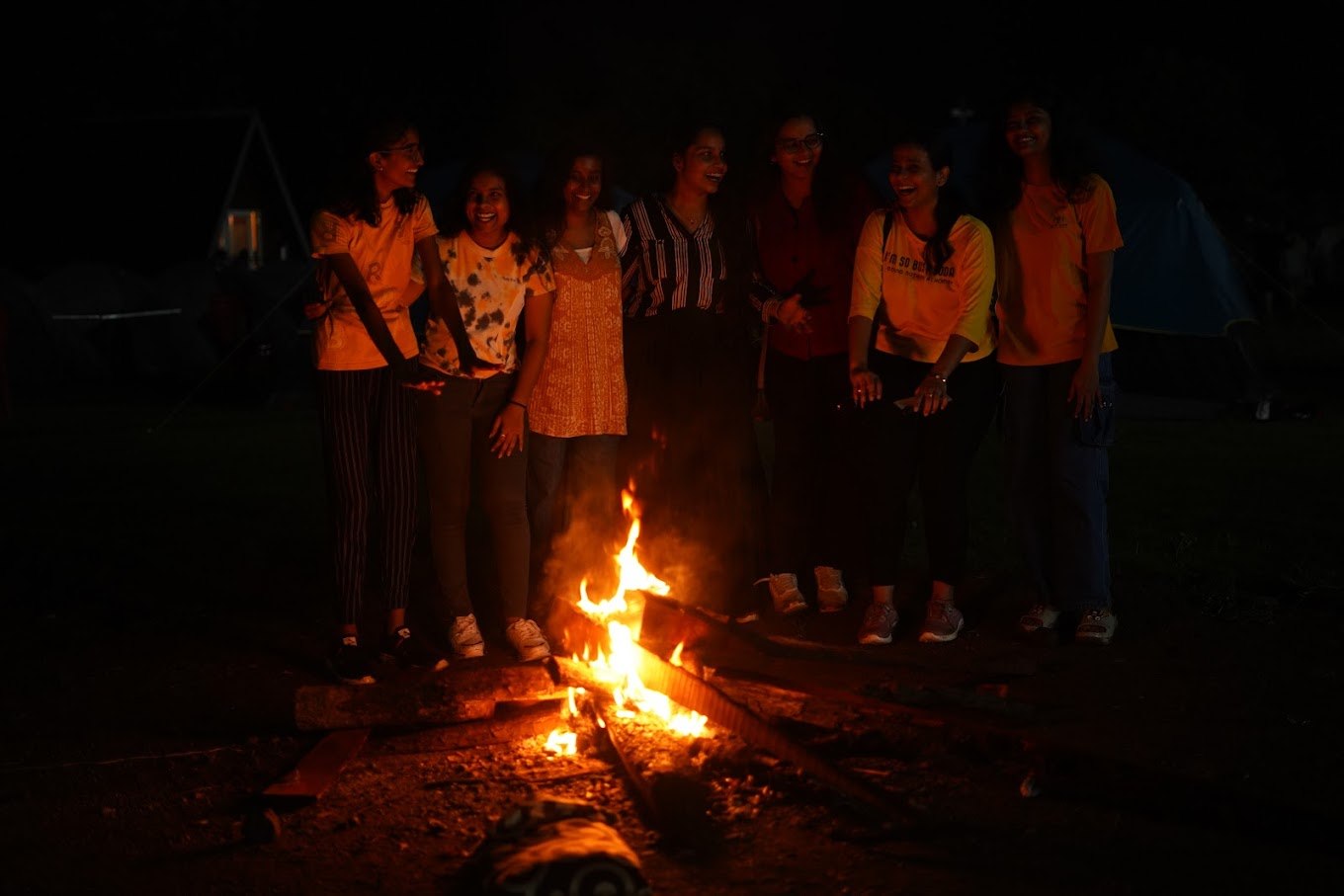 Campfire Conversations and Starry Night Magic