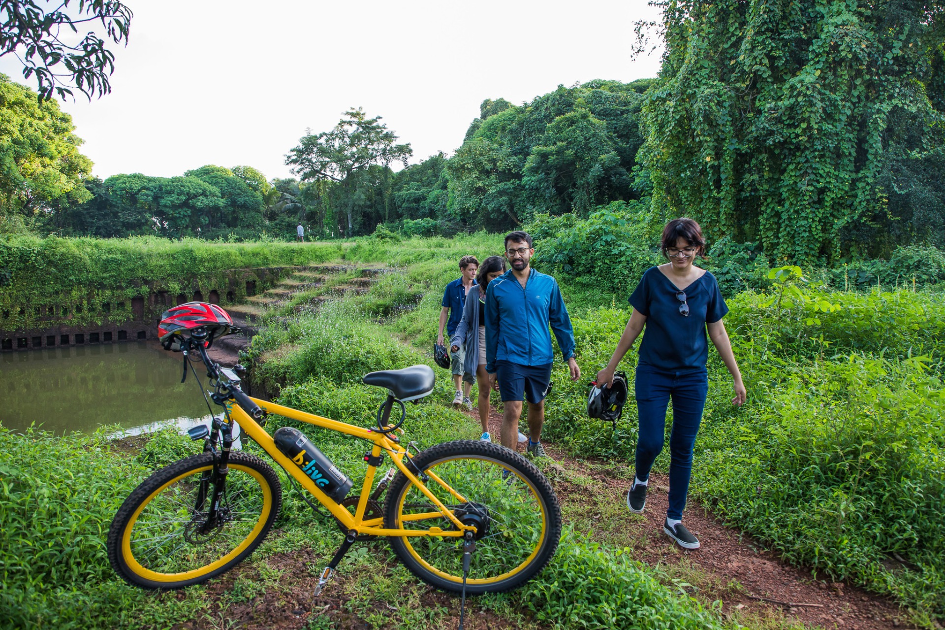 Exploring quiet island roads with stories at every stop