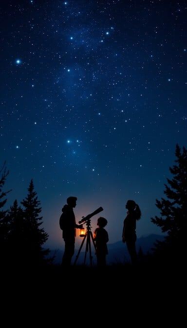 Sleeping under the stars and waking up to gentle wonders