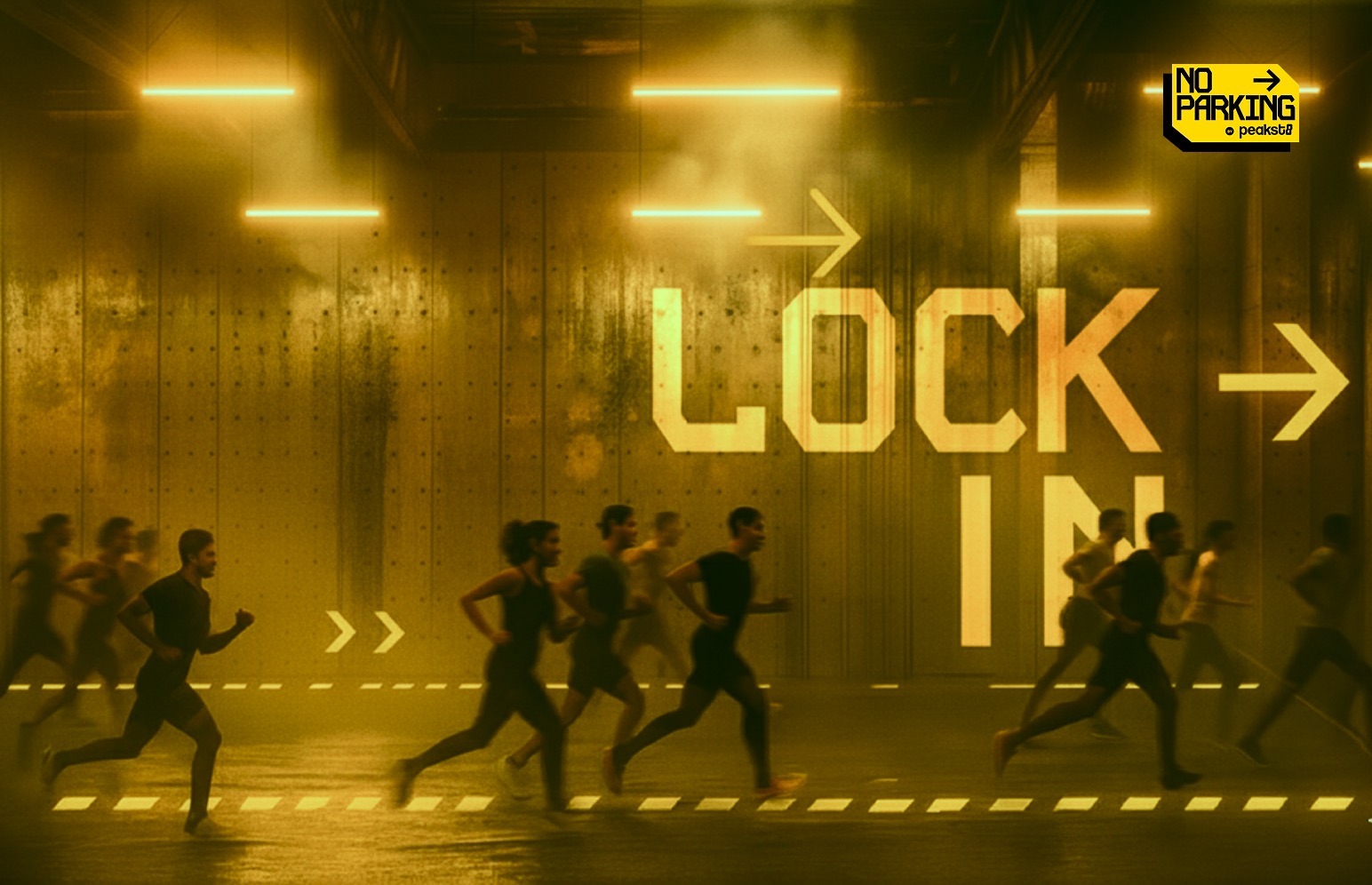 Teamwork Meets Neon Chaos in the Relay