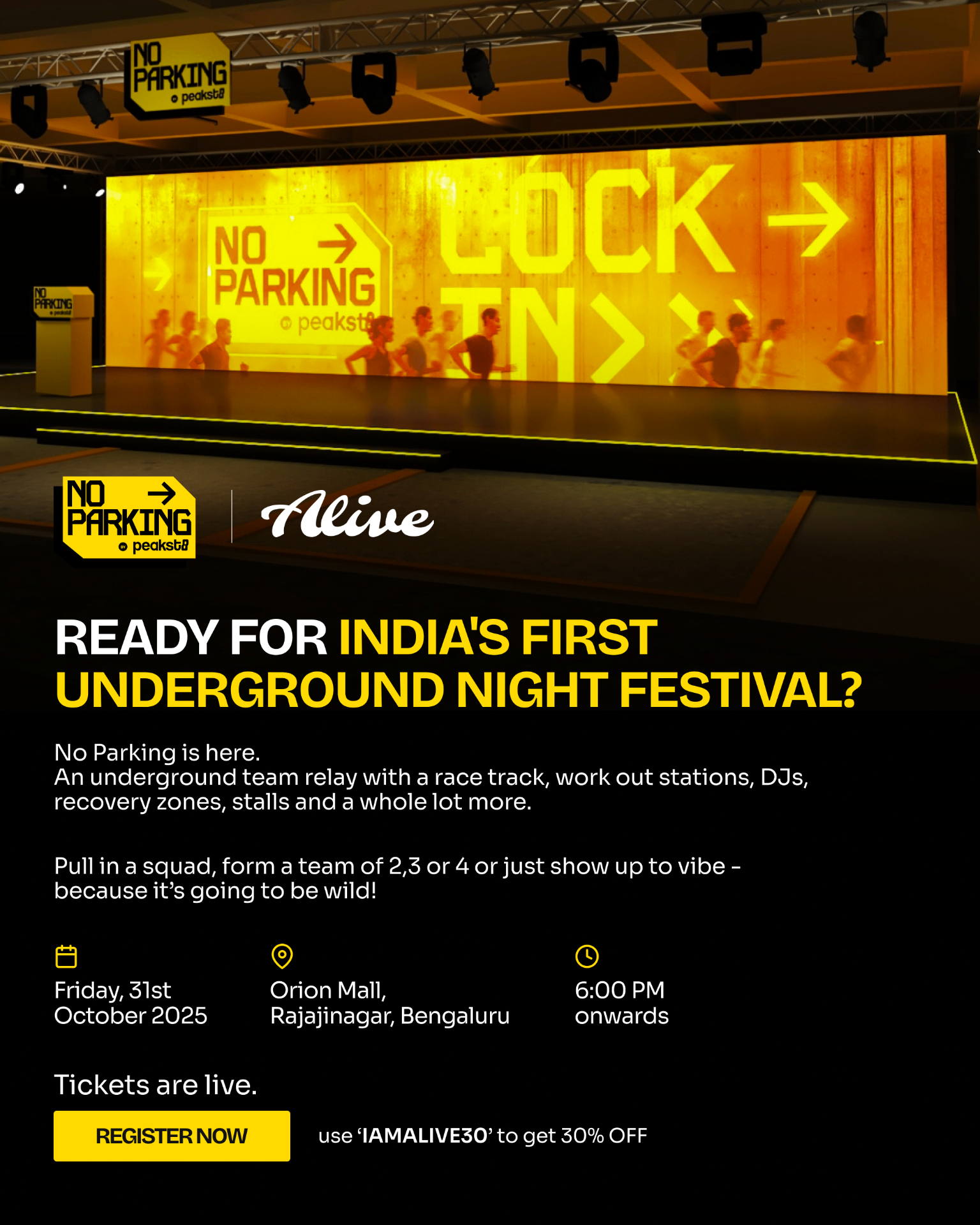 After the race? The party doesn’t stop