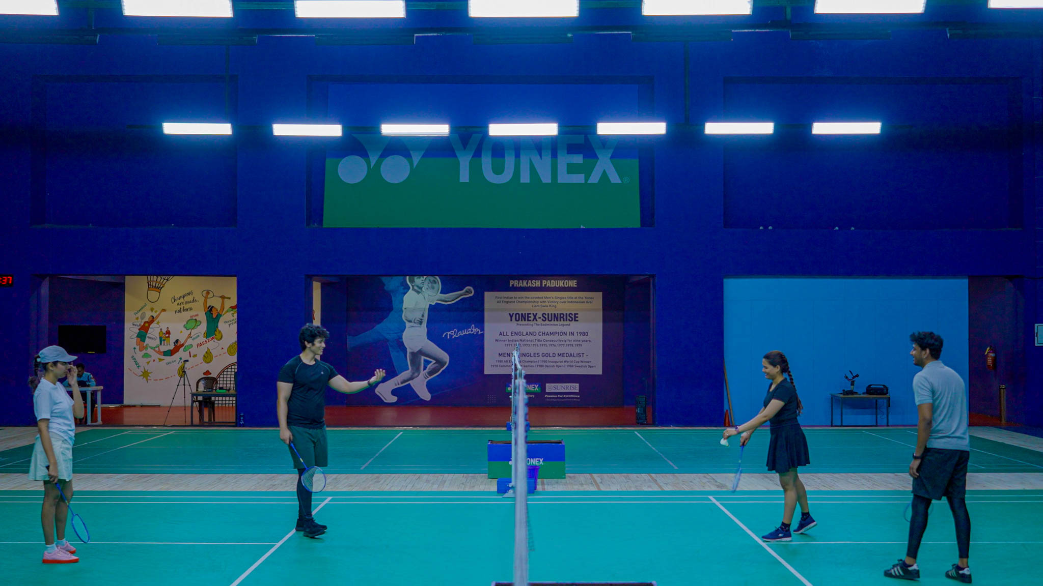 Meeting Fellow Badminton Lovers Makes It Even Better