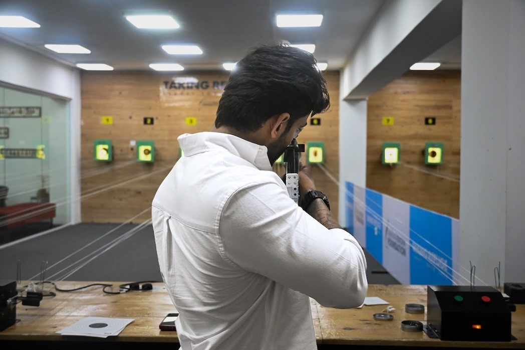 The Thrill of Taking Aim and Firing 40 Shots