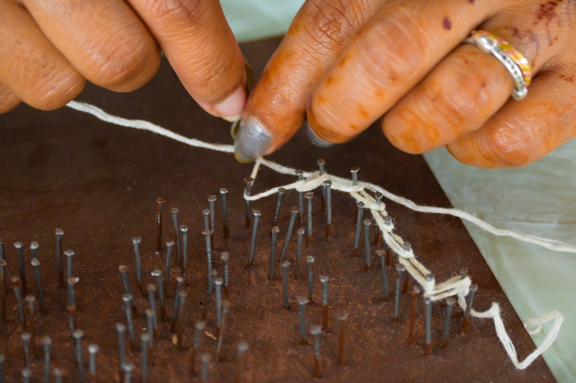 Weaving Threads Into Art That Speaks
