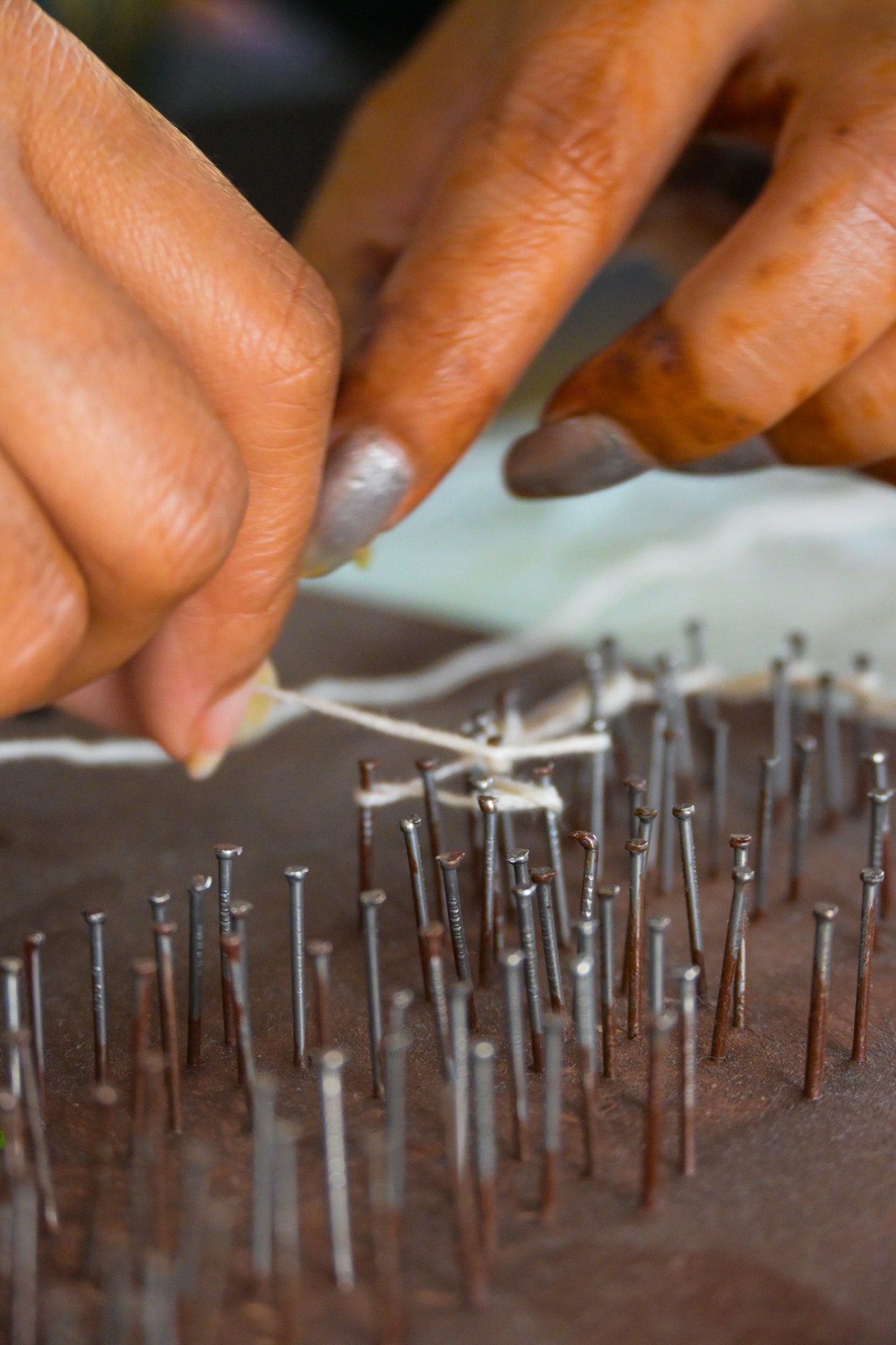 Weaving Threads and Watching Art Come Alive