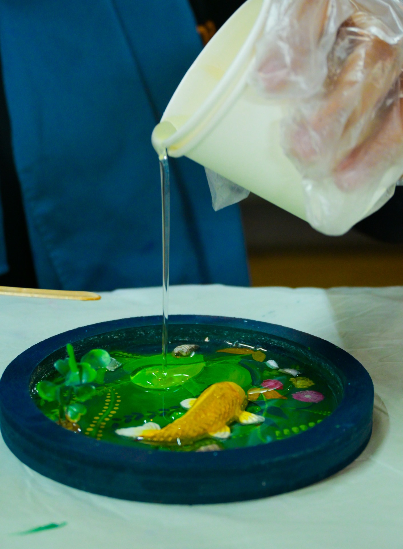 How I Found Myself Pouring a Koi Pond on a Chill Bangalore Weekend