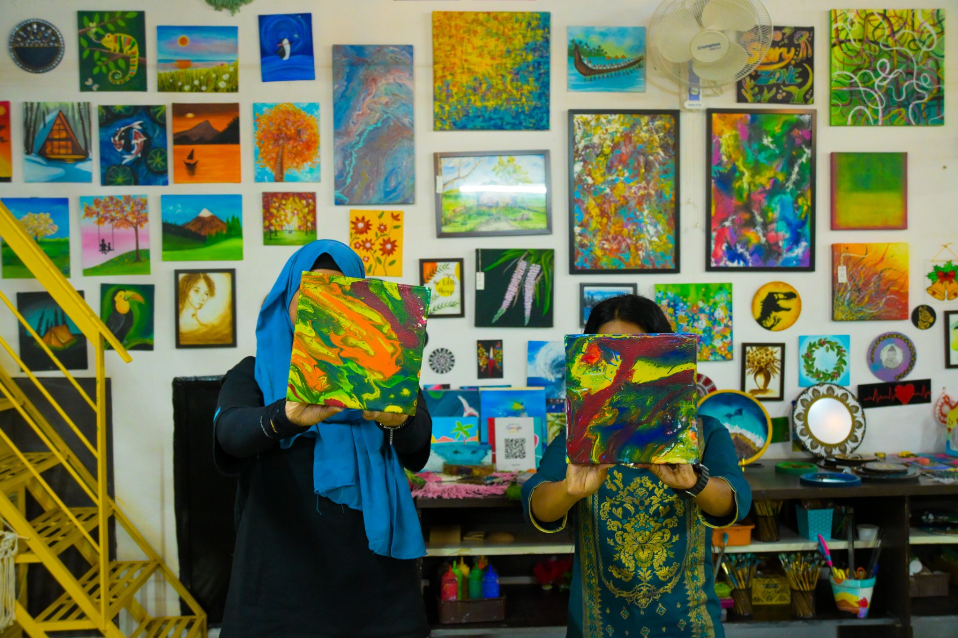 Taking home a splash of your own creativity