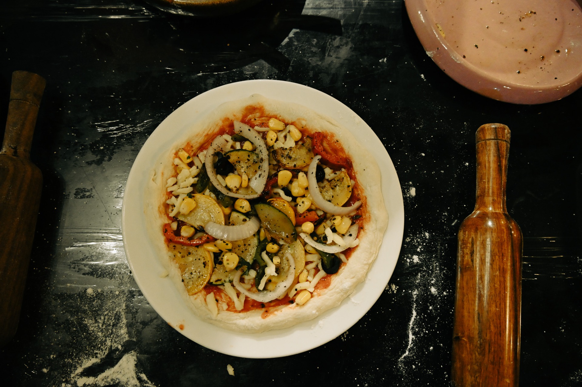 Stretching Out and Choosing Toppings with Glee