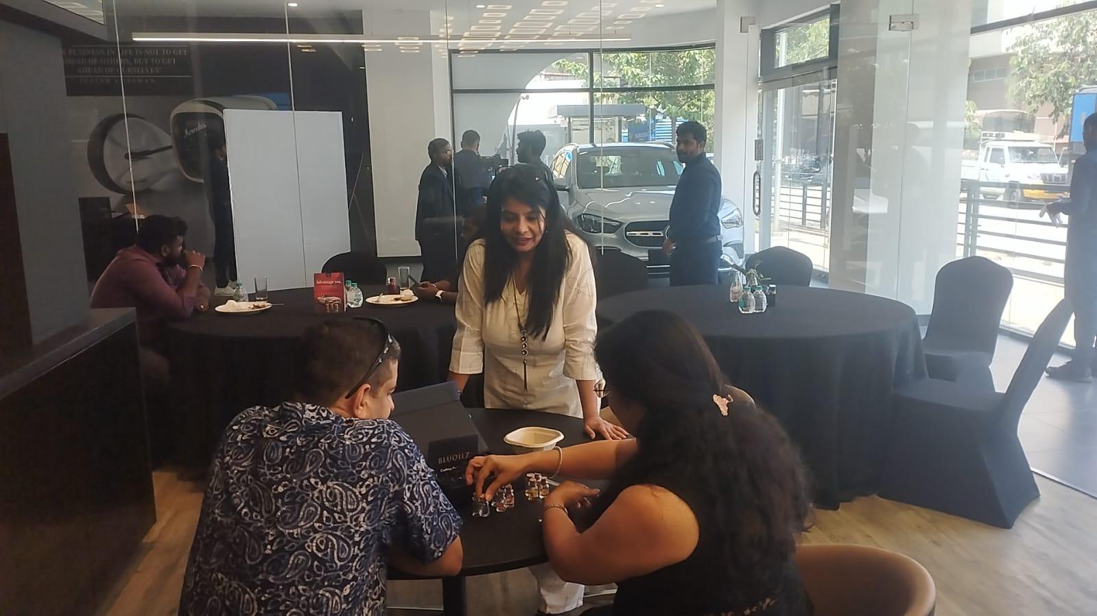 Getting comfy and meeting your fragrance guide