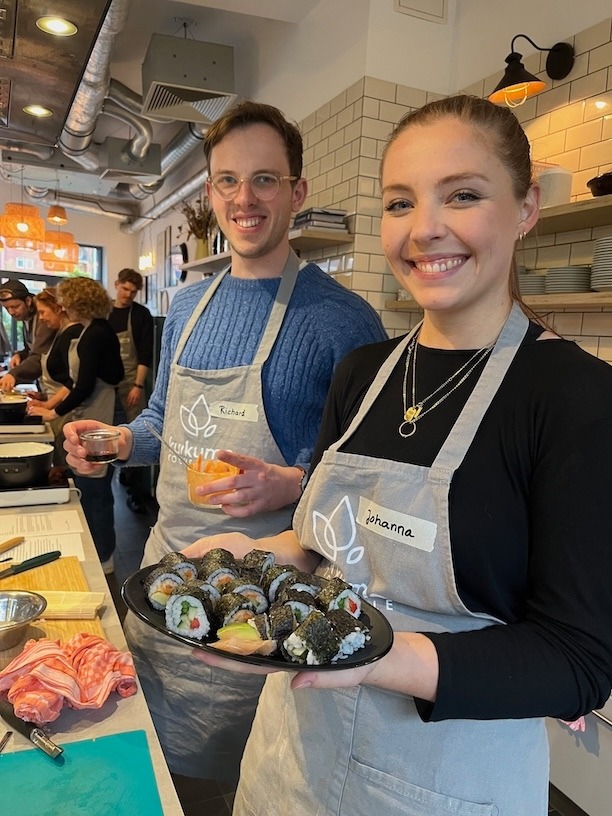 Ending Sweetly with Matcha and Sesame Panna Cotta