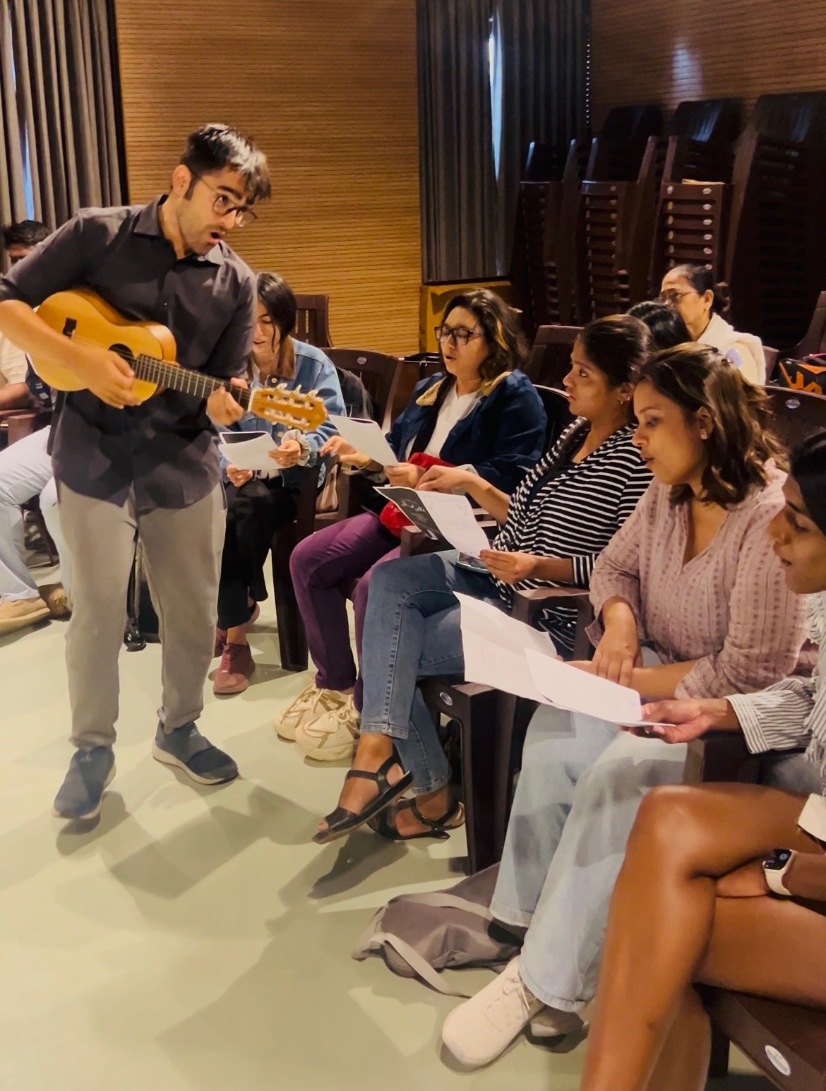 Starting off with fun and easy musical ice-breakers