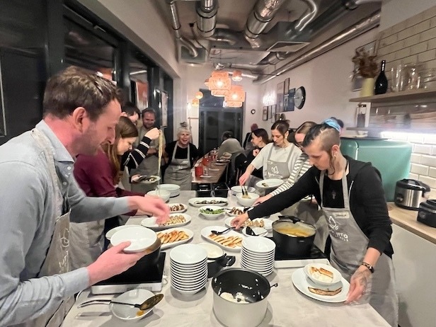 Cooking Japanese Comfort Mains as a Team