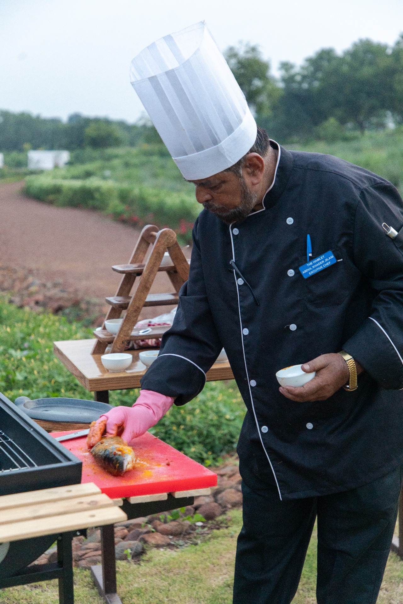 Ending with fresh grilled fish and tranquil lake moments