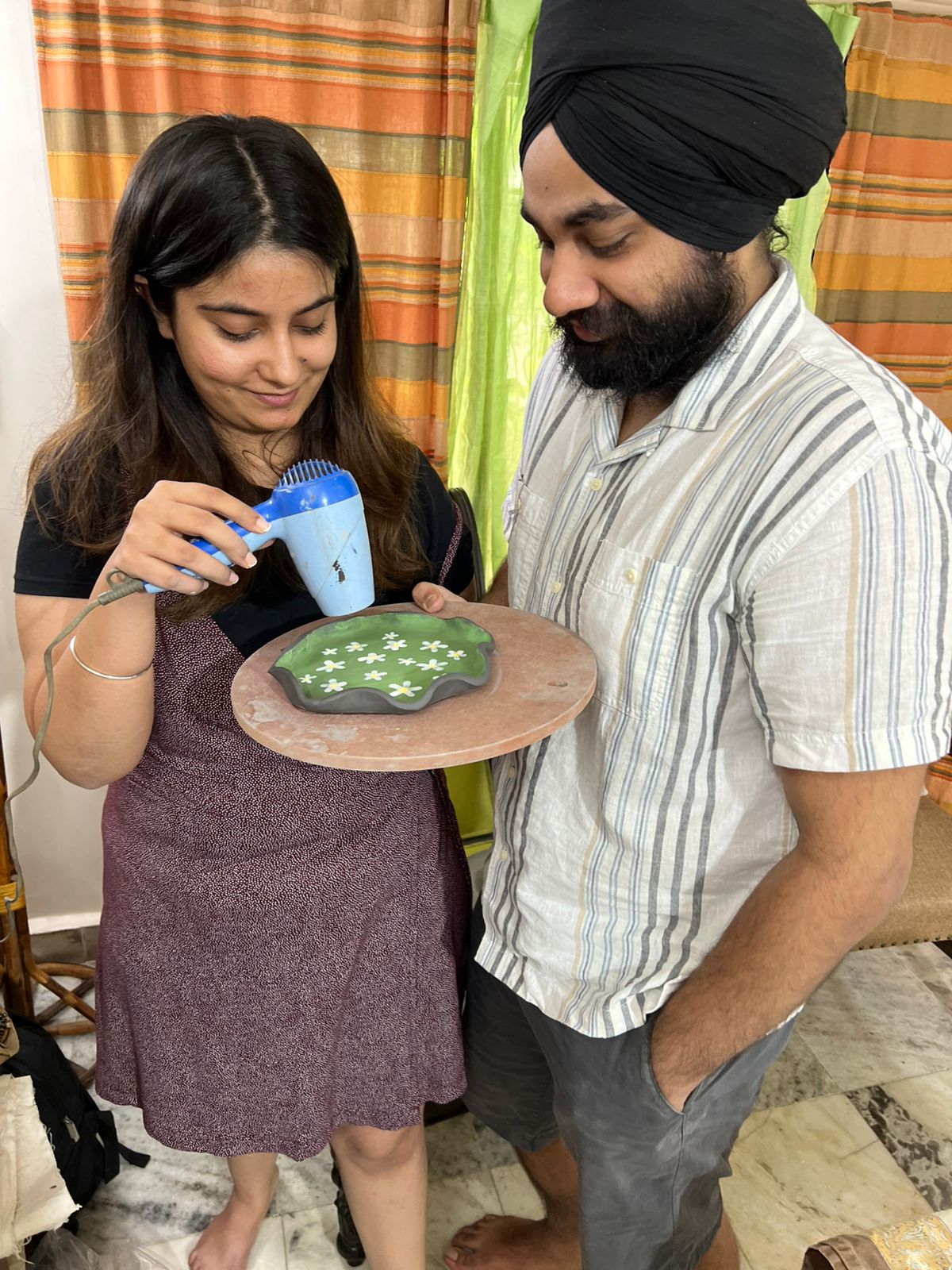 Taking Your Creation Home or Letting It Shine Later