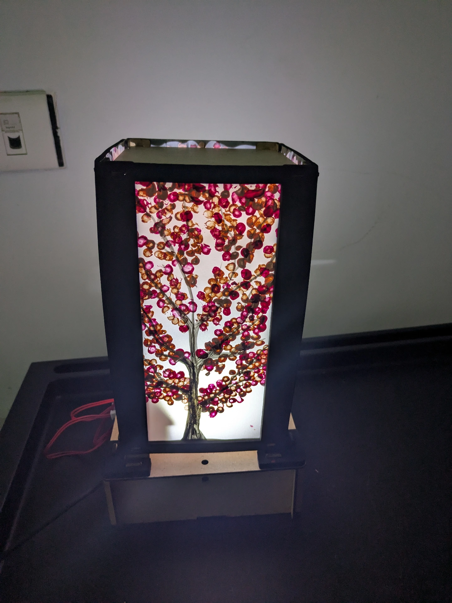 The magical moment of final assembly and lighting up