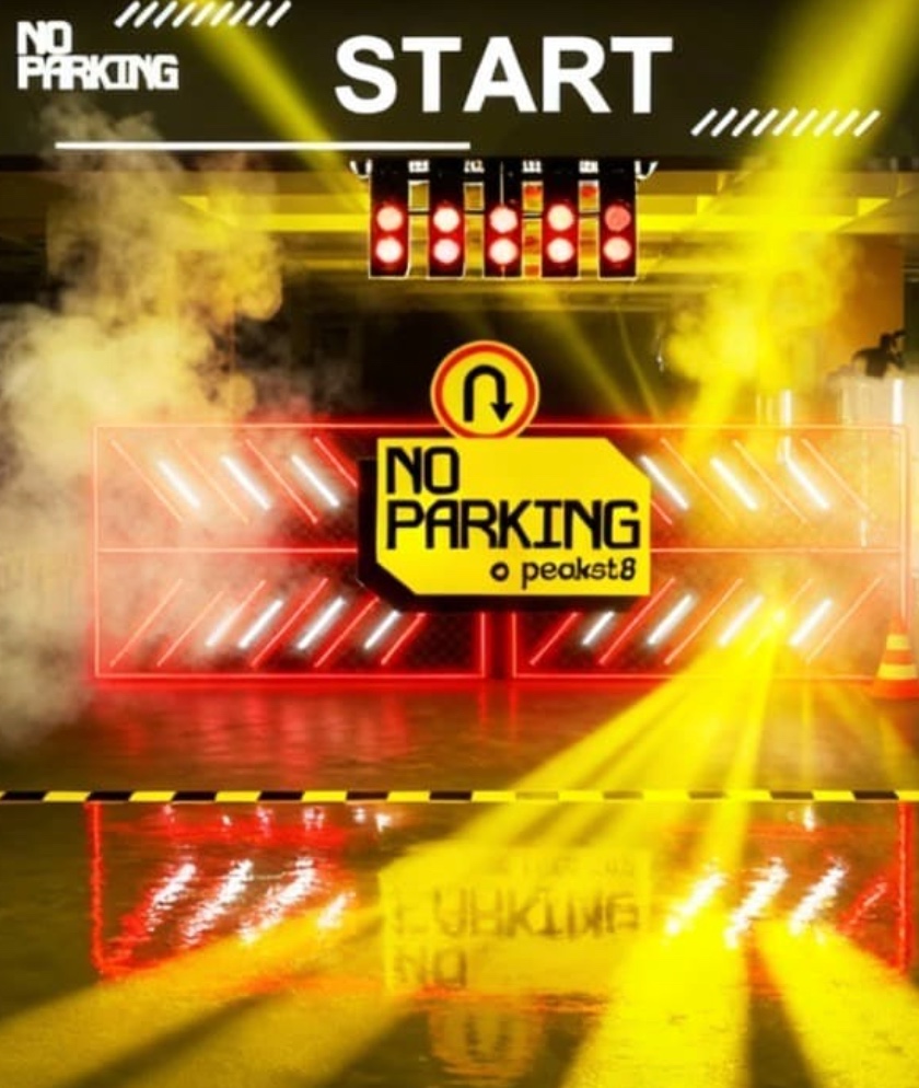 Getting Ready in a Neon Wonderland