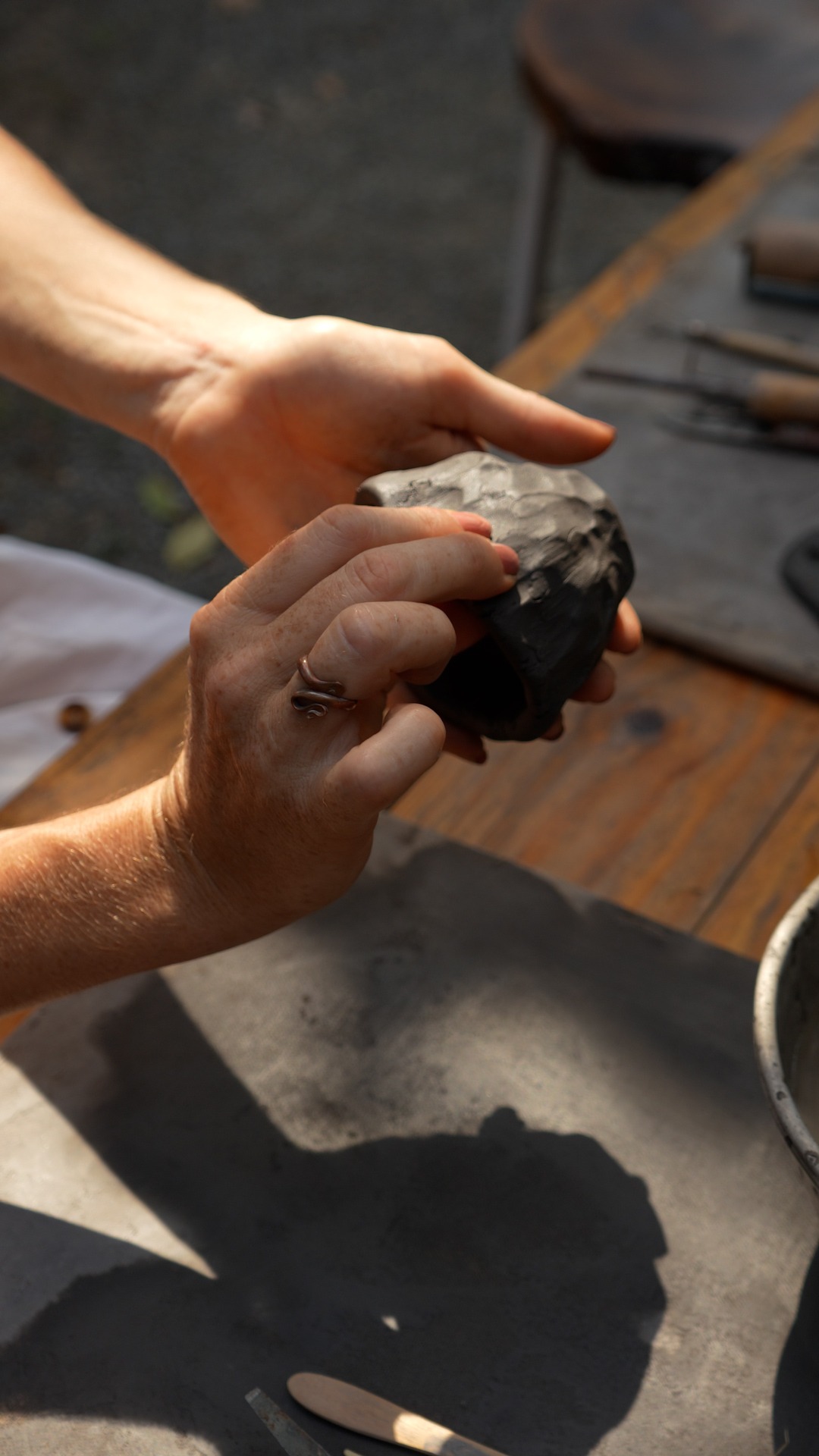 Learning the ropes: clay, techniques, and a little bit of magic