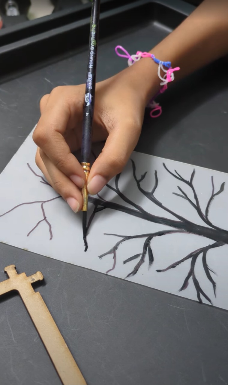 Painting your own cherry blossom magic