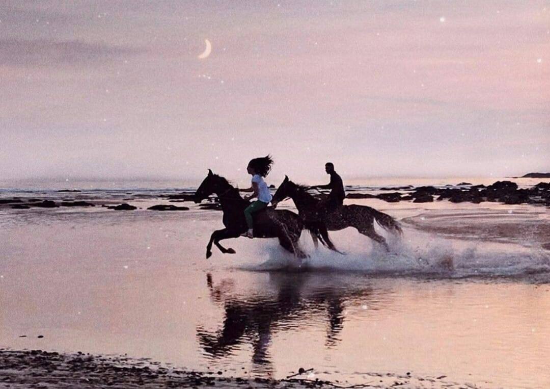 Riding Along the Shoreline is Pure Magic