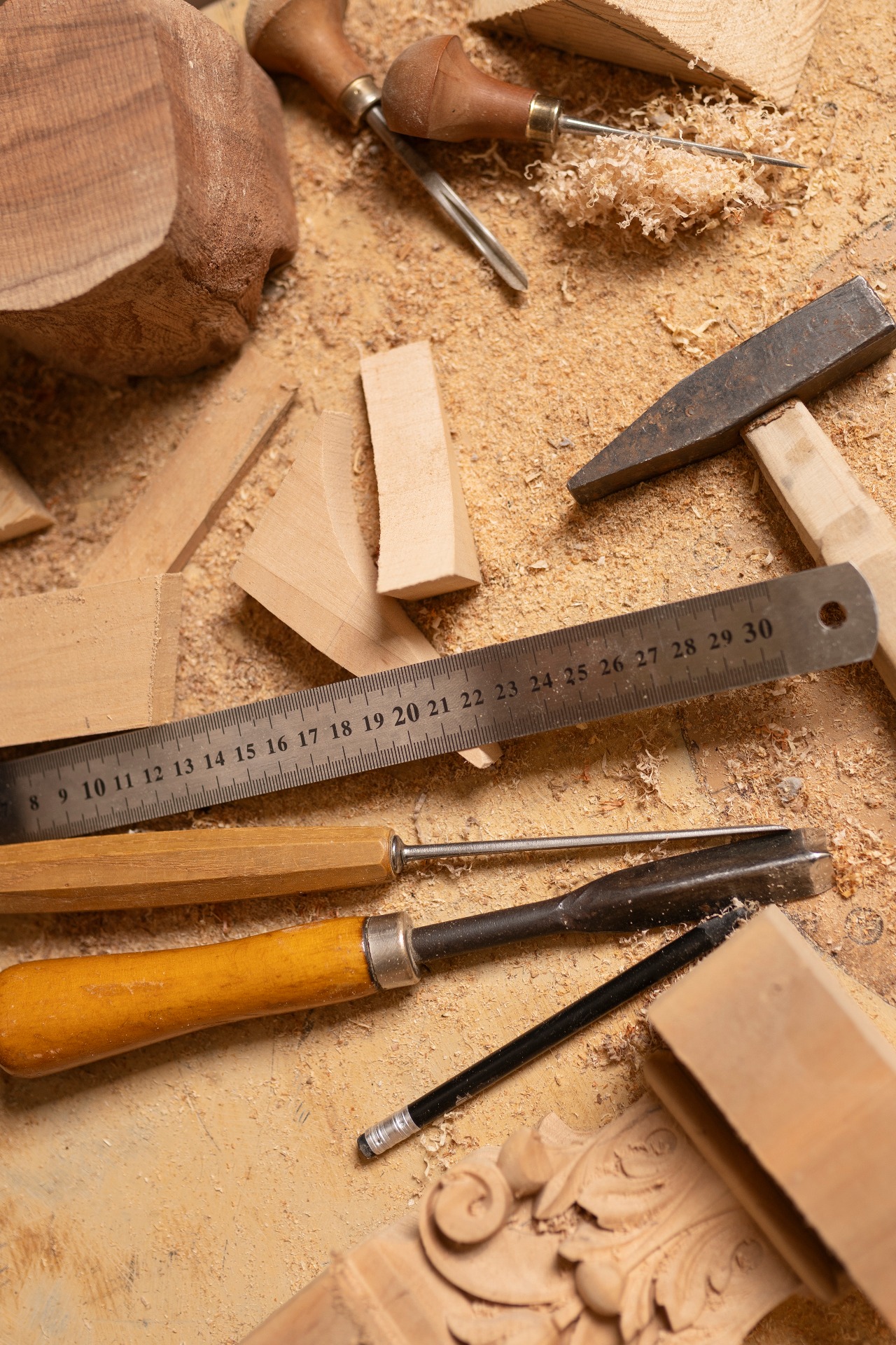 Getting to Know the Wood and Tools Felt Like Meeting New Friends