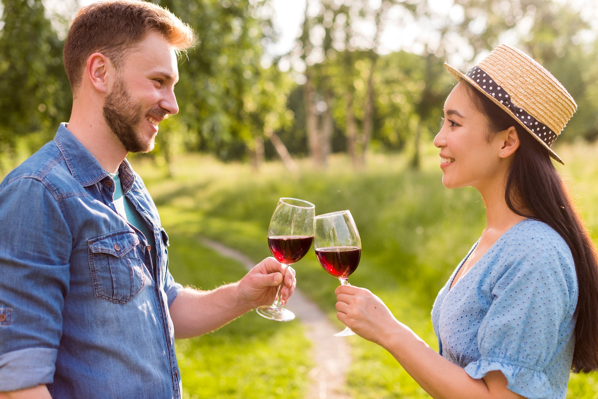 Tasting wines and tasting life together