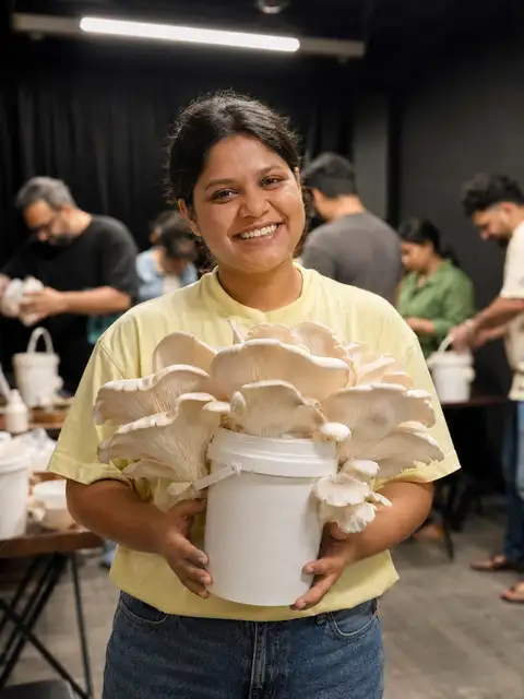 Hands-On Oyster Mushroom Growing