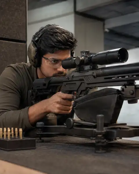 Professional Sniper & Benchrest Shooting at Anna Nagar