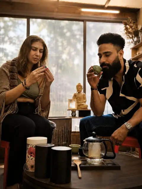 Sip & Stillness: A Tea Tasting and Meditation Journey