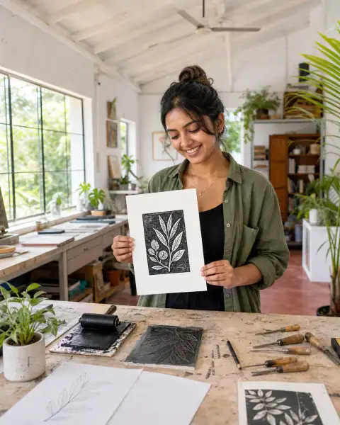 Carve And Print Your First Linocut