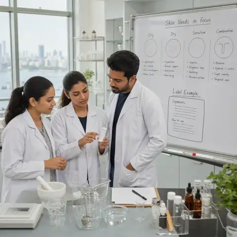 Explore how oily, dry, sensitive and combination skin can influence formulation choices.