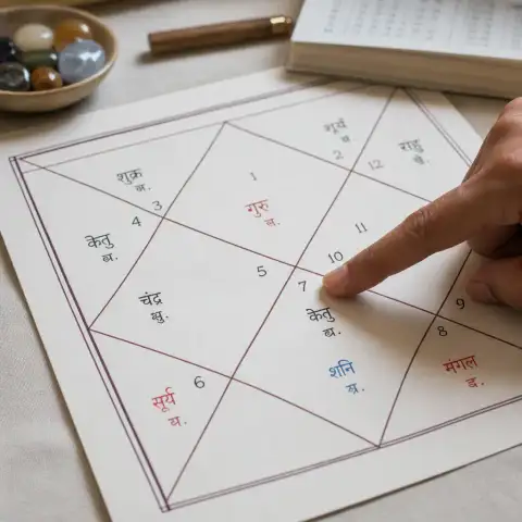 Follow how an astrologer connects chart elements into a traditional interpretation.