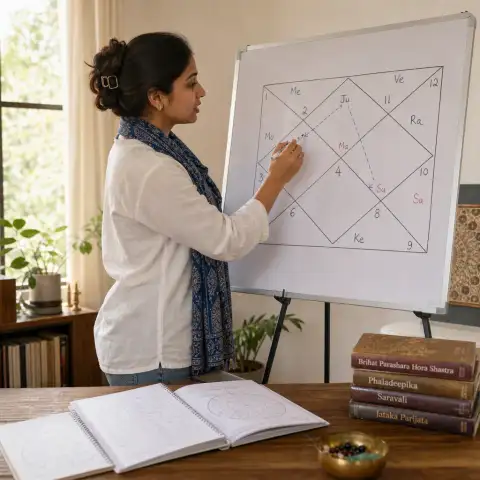Practise with your personal chart so the concepts feel less abstract.