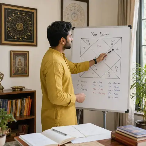 Practise with your personal chart so the concepts feel less abstract.