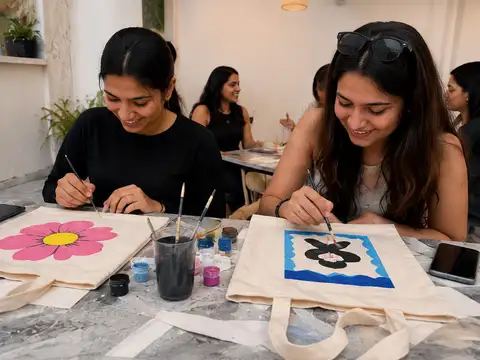 Hands-On Tote Bag Painting