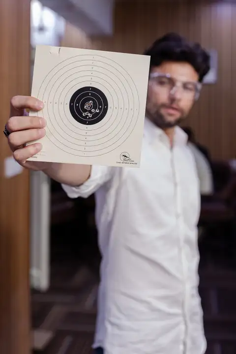 Aim and hit the bullseye with focus and accuracy.