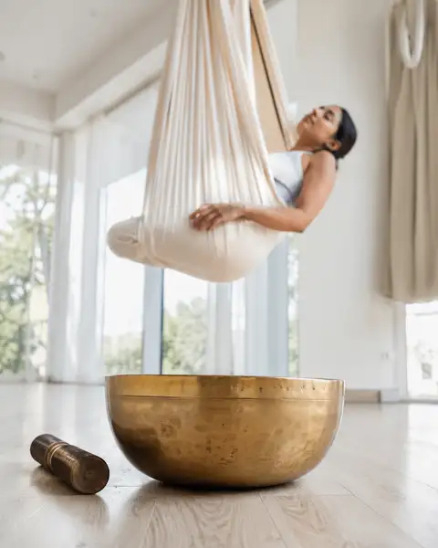 The Aerial Sound Bath: Float in Stillness