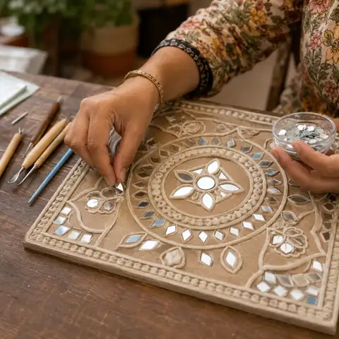 Hands-On Lippan Art Experience