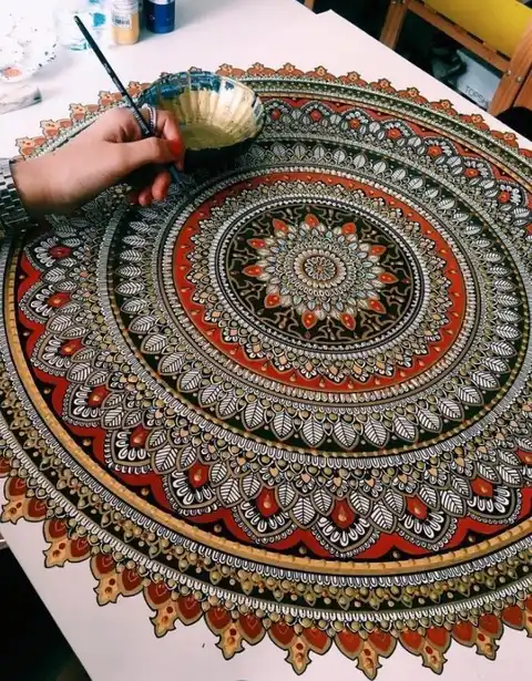 The Circle of Calm: Mandala Painting Experience