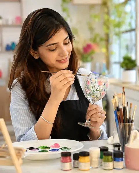 Design And Paint Your Own Wine Glass