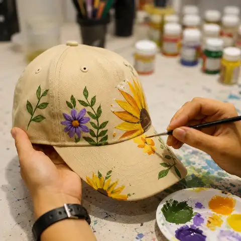 Beginner-Friendly Custom Cap Painting