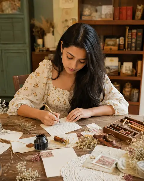 Vintage Letter Writing And Wax Seal Experience