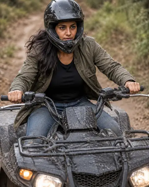 Single-Rider ATV Farm Trail