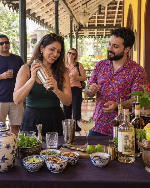 Feni Tasting And Cocktail Making At A Heritage Casa