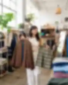 Gallery scene: a finished everyday outfit on a mannequin or hanger, polished and wearable,.