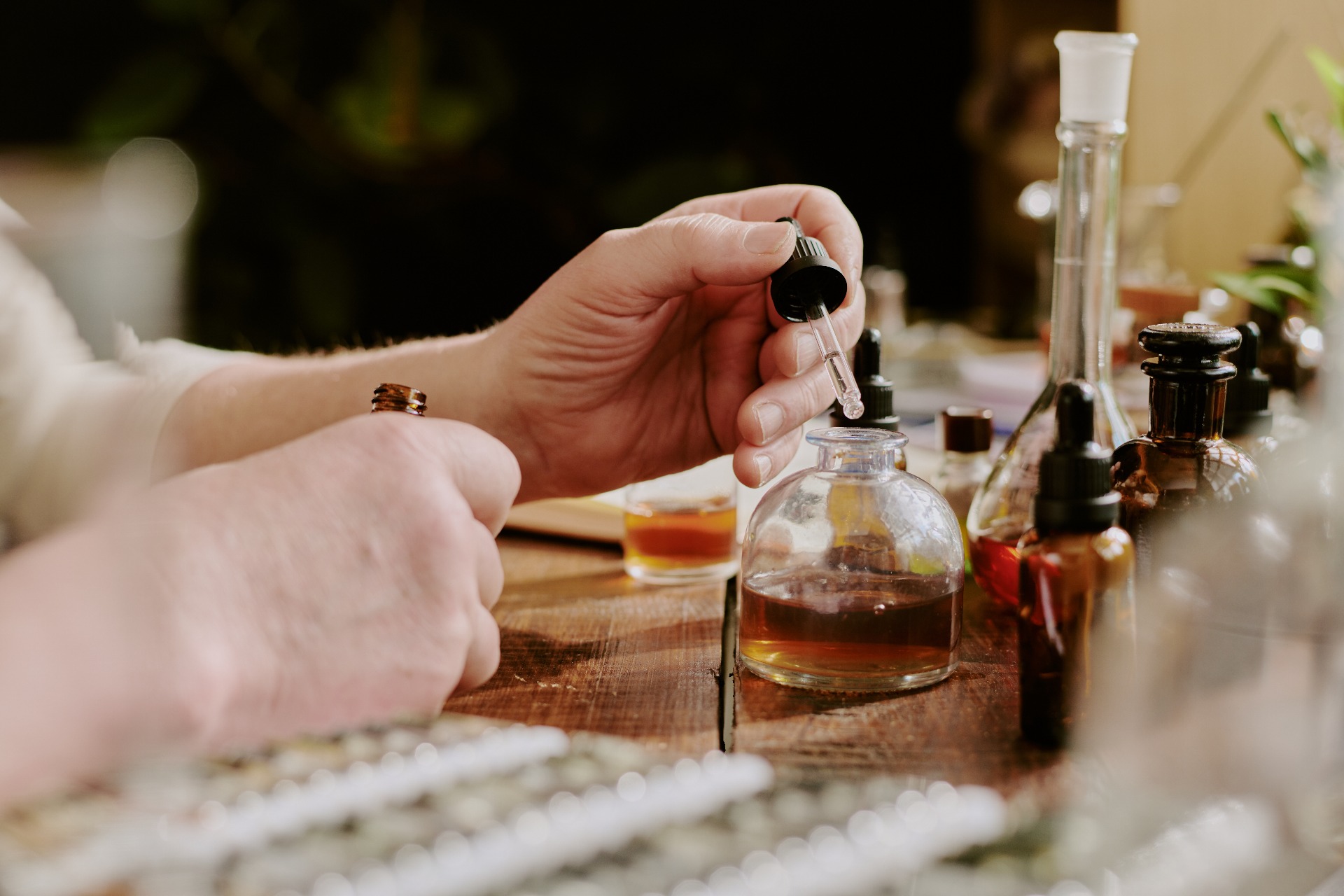 Crafting your own natural perfume blends
