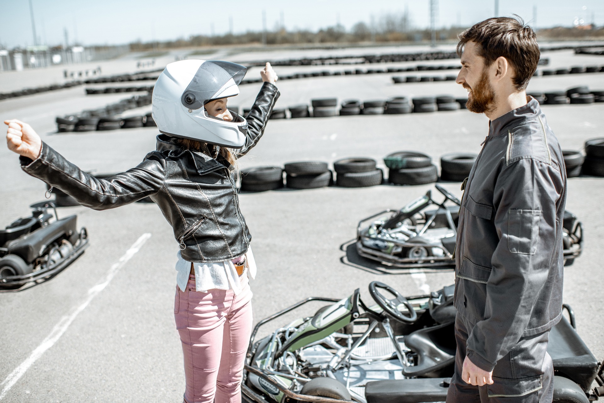 Why this go-karting date feels like more than just racing