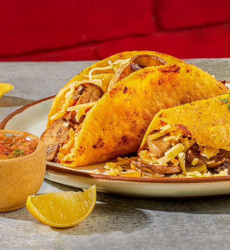 Taco time – grilled tacos and almond horchata, a perfect pair